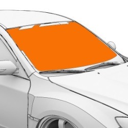 Pare-brise Opel GT non feuilleté clair, occasion
