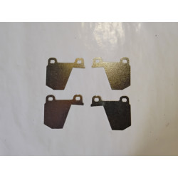 Tôles entre pistons et plaquettes (ATE, disques 246mm)