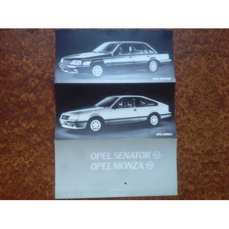 Prospectus Senator + Monza A2