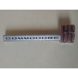 Monogramme coffre Commodore A GS.
